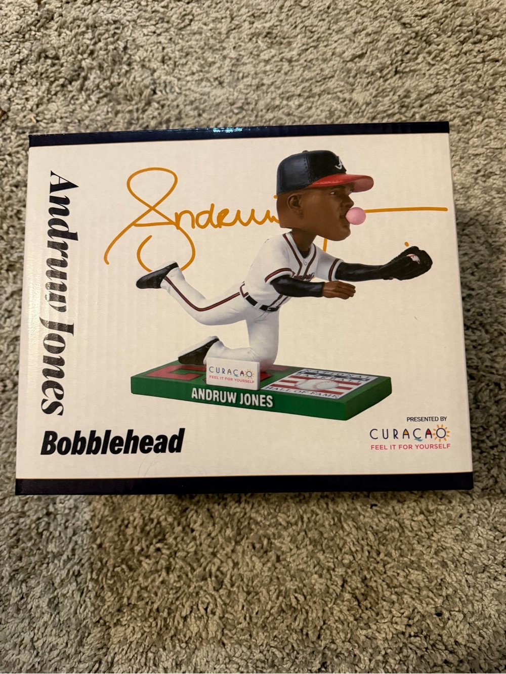 Andruw Jones Hall of Fame Bobblehead